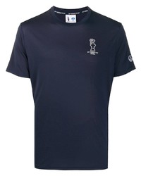 T-shirt girocollo stampata blu scuro di North Sails