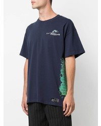 T-shirt girocollo stampata blu scuro di Nike