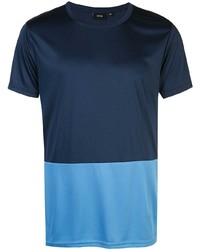 T-shirt girocollo stampata blu scuro di Onia