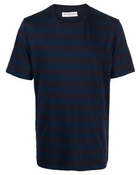 T-shirt girocollo stampata blu scuro di Orlebar Brown