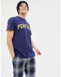 T-shirt girocollo stampata blu scuro di Penfield
