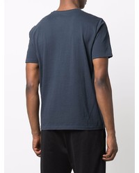 T-shirt girocollo stampata blu scuro di ECOALF
