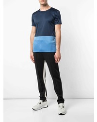 T-shirt girocollo stampata blu scuro di Onia