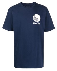 T-shirt girocollo stampata blu scuro di Vans