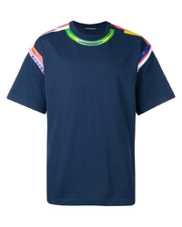 T-shirt girocollo stampata blu scuro di Y/Project
