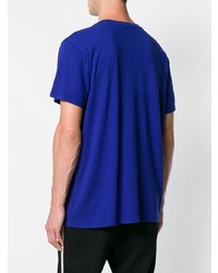 T-shirt girocollo stampata blu scuro di Isabel Marant