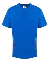 T-shirt girocollo stampata blu di A Bathing Ape