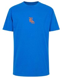 T-shirt girocollo stampata blu di Brockhampton