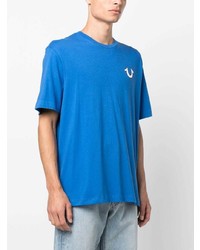 T-shirt girocollo stampata blu di True Religion