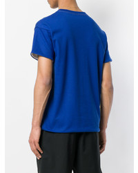 T-shirt girocollo stampata blu di Alyx