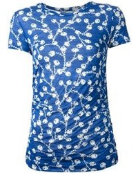 T-shirt girocollo stampata blu di Ralph Lauren