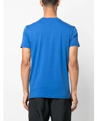 T-shirt girocollo stampata blu di Vuarnet