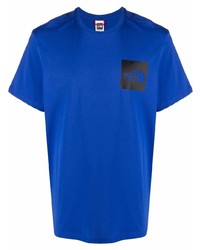 T-shirt girocollo stampata blu di The North Face