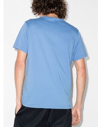T-shirt girocollo stampata blu di Kenzo