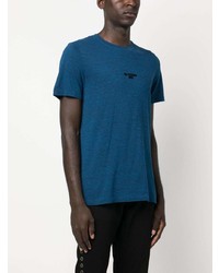 T-shirt girocollo stampata blu di Zadig & Voltaire
