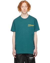 T-shirt girocollo stampata foglia di tè di Ambush