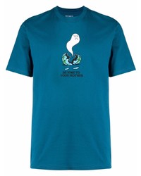 T-shirt girocollo stampata foglia di tè di Carhartt WIP