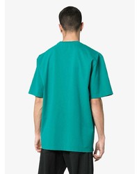 T-shirt girocollo stampata foglia di tè di Calvin Klein 205W39nyc