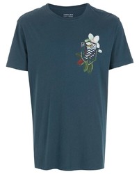 T-shirt girocollo stampata foglia di tè di OSKLEN