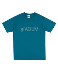 T-shirt girocollo stampata foglia di tè di Stadium Goods