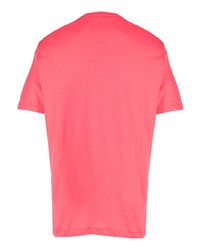 T-shirt girocollo stampata fucsia di Michael Kors