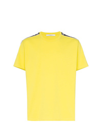 T-shirt girocollo stampata gialla di Givenchy
