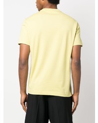 T-shirt girocollo stampata gialla di Calvin Klein