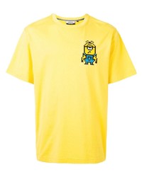 T-shirt girocollo stampata gialla di Mostly Heard Rarely Seen 8-Bit