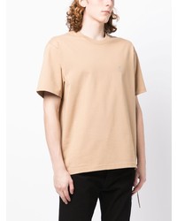 T-shirt girocollo stampata gialla di Mastermind World