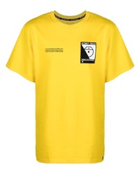 T-shirt girocollo stampata gialla di The North Face