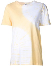 T-shirt girocollo stampata gialla di YMC