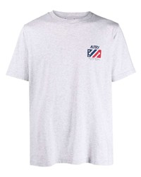 T-shirt girocollo stampata grigia di AUTRY