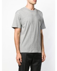 T-shirt girocollo stampata grigia di Cmmn Swdn