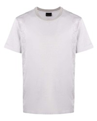T-shirt girocollo stampata grigia di Billionaire