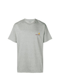 T-shirt girocollo stampata grigia di Carhartt