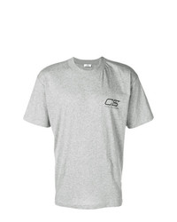 T-shirt girocollo stampata grigia di Cmmn Swdn