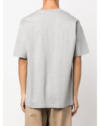 T-shirt girocollo stampata grigia di Comme des Garcons Homme