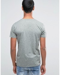 T-shirt girocollo stampata grigia di Esprit