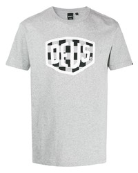 T-shirt girocollo stampata grigia di Deus Ex Machina