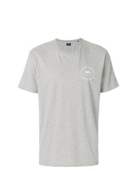 T-shirt girocollo stampata grigia di Edwin