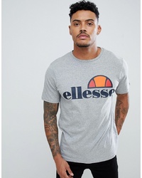T-shirt girocollo stampata grigia di Ellesse