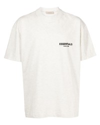 T-shirt girocollo stampata grigia di FEAR OF GOD ESSENTIALS