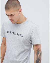 T-shirt girocollo stampata grigia di G Star