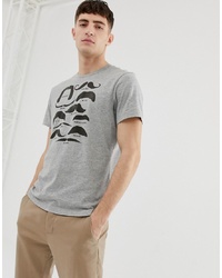T-shirt girocollo stampata grigia di J.Crew Mercantile