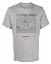 T-shirt girocollo stampata grigia di Jordan
