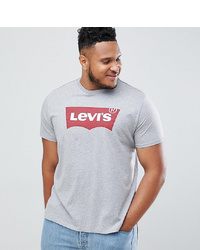 T-shirt girocollo stampata grigia di Levi's