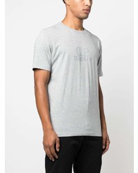 T-shirt girocollo stampata grigia di C.P. Company