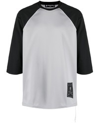 T-shirt girocollo stampata grigia di Mastermind Japan