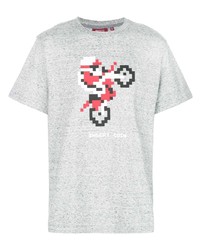 T-shirt girocollo stampata grigia di Mostly Heard Rarely Seen 8-Bit