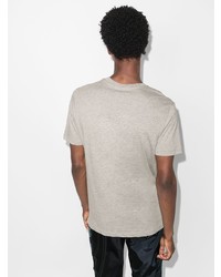 T-shirt girocollo stampata grigia di Motherlan